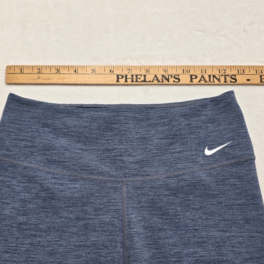 Nike Dri-FIT One Mid-Rise 7 Inch Bike Shorts Blue Heather DD0243-411 Women Small - Picture 6 of 8